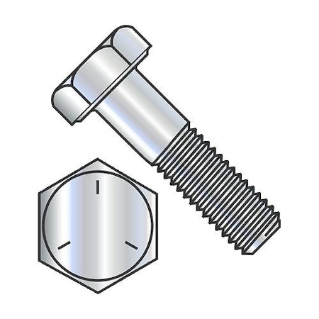 Usa Industrials Grade 5, 5/16"-24 Hex Head Cap Screw, Zinc Plated Steel, 1 in L BULK-BOLT-3060
